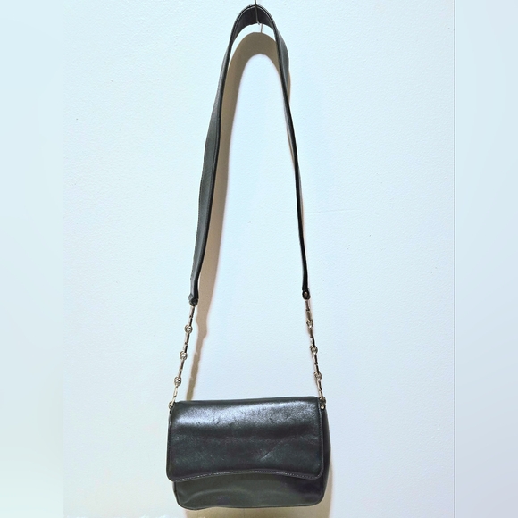 Bally Handbags - Bally Black Leather Crossbody Bag